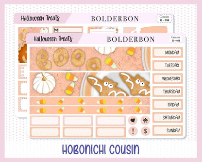 HALLOWEEN TREATS || Hobonichi Cousin Planner Sticker Kit