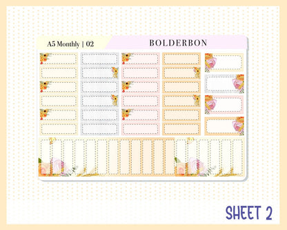 NOVEMBER A5 MONTHLY KIT