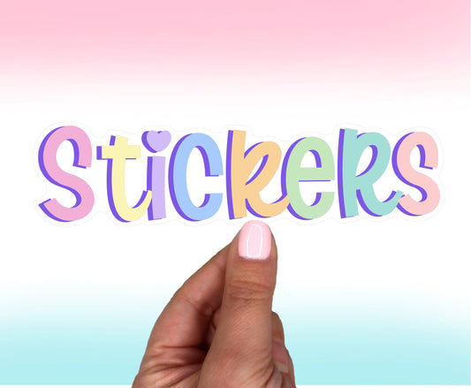 STICKERS || Cute Vinyl Sticker