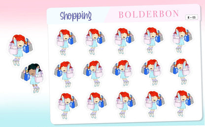 SHOPPING || Bonbon Character Planner Stickers