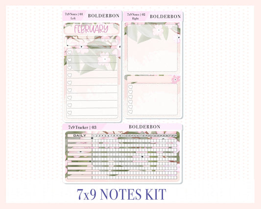 FEBRUARY 7x9 Notes Kit