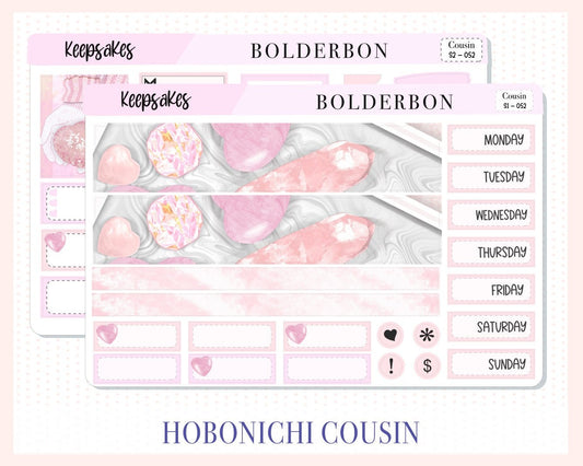 KEEPSAKES || Hobonichi Cousin Planner Sticker Kit