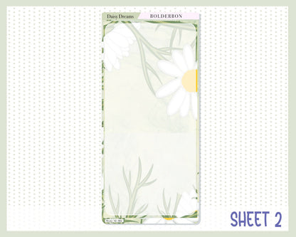 DAISY DREAMS || Hobonichi Weeks Planner Sticker Kit