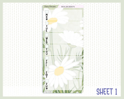DAISY DREAMS || Hobonichi Weeks Planner Sticker Kit