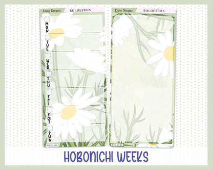 DAISY DREAMS || Hobonichi Weeks Planner Sticker Kit