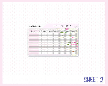 MAY A5 NOTES KIT || Planner Sticker Kit