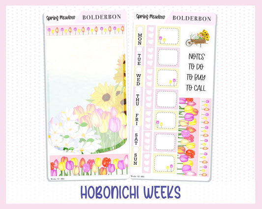 SPRING MEADOW || Hobonichi Weeks Planner Sticker Kit