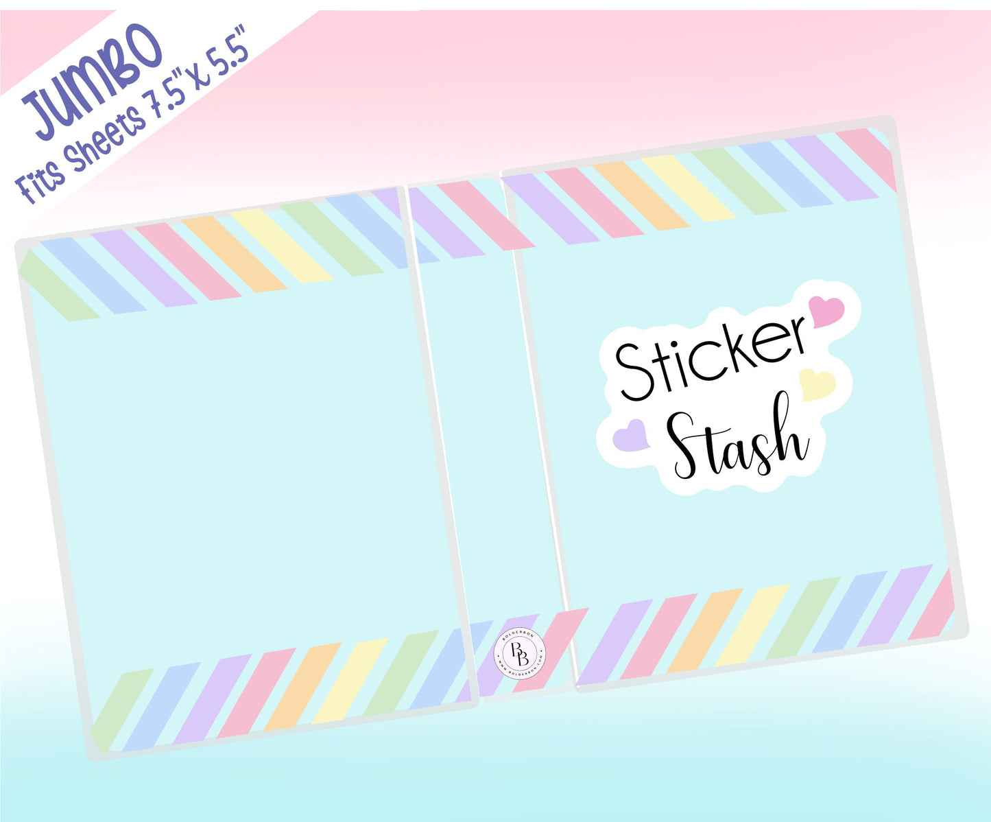 STICKER STASH || Sleeve Sticker Album